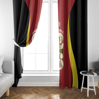 Belgium Football Window Curtain 2026 Go De Rode Duivels - Wonder Print Shop