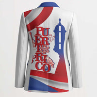 Puerto Rico Blazer Puerto Rican Proud El Morro Flag Wave Style