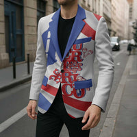 Puerto Rico Blazer Puerto Rican Proud El Morro Flag Wave Style