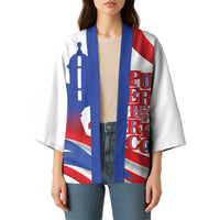 Puerto Rico Kimono Puerto Rican Proud El Morro Flag Wave Style
