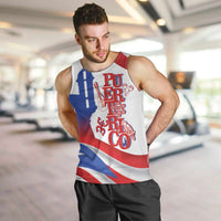 Puerto Rico Men Tank Top Puerto Rican Proud El Morro Flag Wave Style