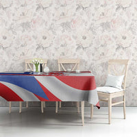 Puerto Rico Tablecloth Puerto Rican Proud El Morro Flag Wave Style