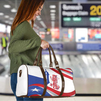 Puerto Rico Travel Bag Puerto Rican Proud El Morro Flag Wave Style