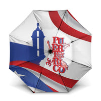 Puerto Rico Umbrella Puerto Rican Proud El Morro Flag Wave Style