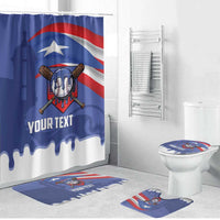 Puerto Rico 2026 Baseball Custom Bathroom Set Go Puerto Rican El Morro Drip Style