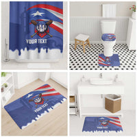 Puerto Rico 2026 Baseball Custom Bathroom Set Go Puerto Rican El Morro Drip Style