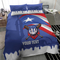 Puerto Rico 2026 Baseball Custom Bedding Set Go Puerto Rican El Morro Drip Style