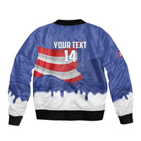 Puerto Rico 2026 Baseball Custom Bomber Jacket Go Puerto Rican El Morro Drip Style