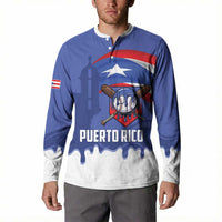 Puerto Rico 2026 Baseball Custom Button Sweatshirt Go Puerto Rican El Morro Drip Style
