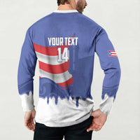 Puerto Rico 2026 Baseball Custom Button Sweatshirt Go Puerto Rican El Morro Drip Style