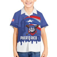 Puerto Rico 2026 Baseball Custom Family Matching Puletasi and Hawaiian Shirt Go Puerto Rican El Morro Drip Style