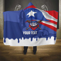 Puerto Rico 2026 Baseball Custom Hooded Blanket Go Puerto Rican El Morro Drip Style