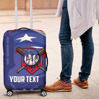Puerto Rico 2026 Baseball Custom Luggage Cover Go Puerto Rican El Morro Drip Style