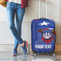 Puerto Rico 2026 Baseball Custom Luggage Cover Go Puerto Rican El Morro Drip Style