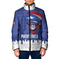 Puerto Rico 2026 Baseball Custom Padded Jacket Go Puerto Rican El Morro Drip Style