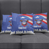 Puerto Rico 2026 Baseball Custom Pillow Cover Go Puerto Rican El Morro Drip Style