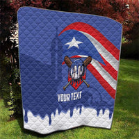 Puerto Rico 2026 Baseball Custom Quilt Go Puerto Rican El Morro Drip Style