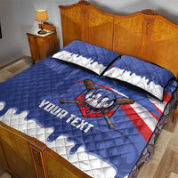 Puerto Rico 2026 Baseball Custom Quilt Bed Set Go Puerto Rican El Morro Drip Style