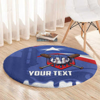 Puerto Rico 2026 Baseball Custom Round Carpet Go Puerto Rican El Morro Drip Style
