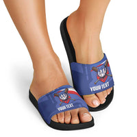 Puerto Rico 2026 Baseball Custom Slide Sandals Go Puerto Rican El Morro Drip Style