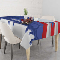 Puerto Rico 2026 Baseball Custom Tablecloth Go Puerto Rican El Morro Drip Style