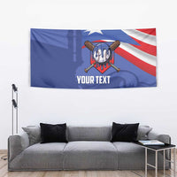 Puerto Rico 2026 Baseball Custom Tapestry Go Puerto Rican El Morro Drip Style