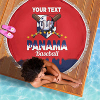 Panama 2026 Baseball Custom Beach Blanket Go Champions Drip Style