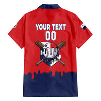 Panama 2026 Baseball Custom Family Matching Off Shoulder Maxi Dress and Hawaiian Shirt Go Champions Drip Style