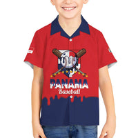 Panama 2026 Baseball Custom Family Matching Off Shoulder Maxi Dress and Hawaiian Shirt Go Champions Drip Style