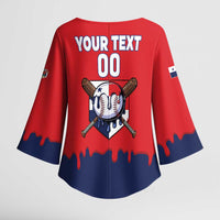 Panama 2026 Baseball Custom Kimono Sleeve Blouse Go Champions Drip Style