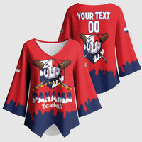 Panama 2026 Baseball Custom Kimono Sleeve Blouse Go Champions Drip Style