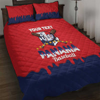 Panama 2026 Baseball Custom Quilt Bed Set Go Champions Drip Style