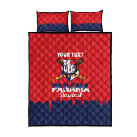 Panama 2026 Baseball Custom Quilt Bed Set Go Champions Drip Style