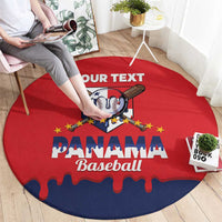 Panama 2026 Baseball Custom Round Carpet Go Champions Drip Style