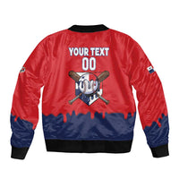 Panama 2026 Baseball Custom Sleeve Zip Bomber Jacket Go Champions Drip Style