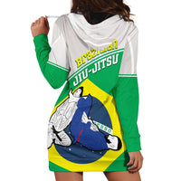 Brazil Jiujitsu Hoodie Dress BJJ 2024 Flag Vibes - Wonder Print Shop