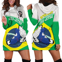 Brazil Jiujitsu Hoodie Dress BJJ 2024 Flag Vibes - Wonder Print Shop