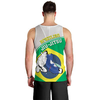 Brazil Jiujitsu Men Tank Top BJJ 2024 Flag Vibes - Wonder Print Shop
