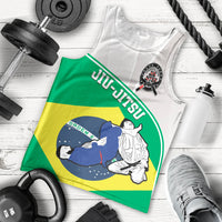 Brazil Jiujitsu Men Tank Top BJJ 2024 Flag Vibes - Wonder Print Shop