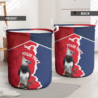 Panama 2026 Football Custom Laundry Basket Los Canaleros Harpy Eagle