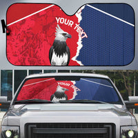 Panama 2026 Football Custom Auto Sun Shade Los Canaleros Harpy Eagle