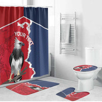 Panama 2026 Football Custom Bathroom Set Los Canaleros Harpy Eagle