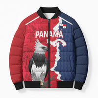 Panama 2026 Football Custom Bomber Puffer Jacket Los Canaleros Harpy Eagle
