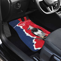 Panama 2026 Football Custom Car Mats Los Canaleros Harpy Eagle