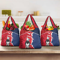Panama 2026 Football Custom Grocery Bag Los Canaleros Harpy Eagle