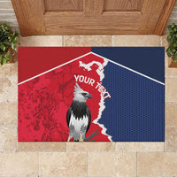 Panama 2026 Football Custom Rubber Doormat Los Canaleros Harpy Eagle