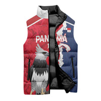 Panama 2026 Football Custom Sleeveless Puffer Jacket Los Canaleros Harpy Eagle