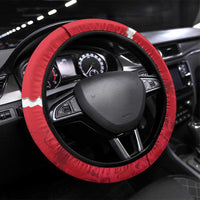 Panama 2026 Football Steering Wheel Cover Los Canaleros Harpy Eagle