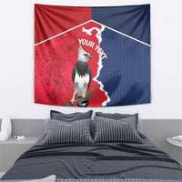 Panama 2026 Football Custom Tapestry Los Canaleros Harpy Eagle