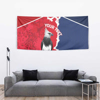 Panama 2026 Football Custom Tapestry Los Canaleros Harpy Eagle